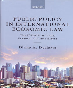 Public Policy in International Economic Law