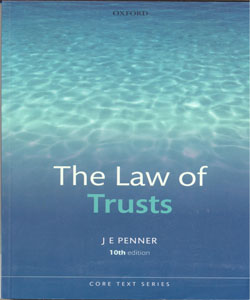 The Law of Trusts 10Ed.