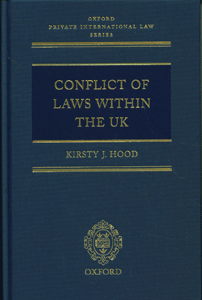 Conflict of Laws Within the UK
