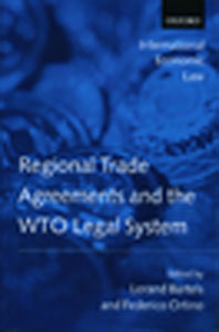Regional Trade Agreements and The WTO Legal System