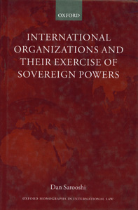 International Organization and Their Exercise of Sovereign Powers
