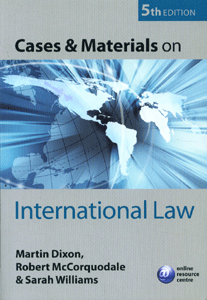 Cases and Materials on International Law (5th Ed)