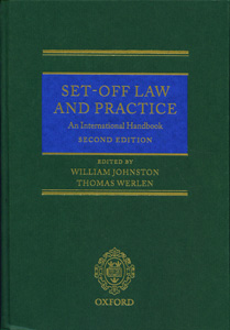 Set-Off Law and Practice An International Handbook