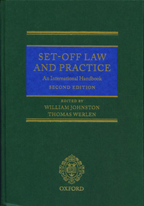 Set-Off Law and Practice An International Handbook