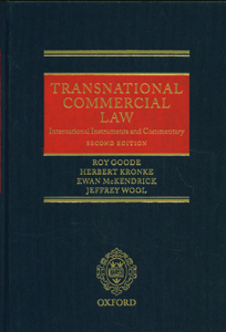 Transnational Commercial Law International Instruments and Commentary (2nd Ed)