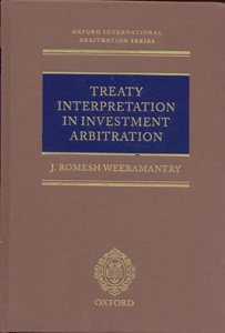 Treaty Interpretation in Investment Arbitration