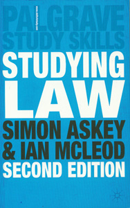 Studying Law 2nd/Ed