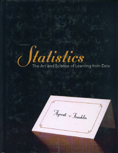 Statistics: The Art and Science of Learning from Data, 3/E