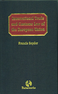 International Trade and Customs Law of the European Union