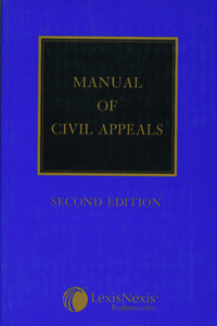 Manual Of Civil Appeals 2/ed