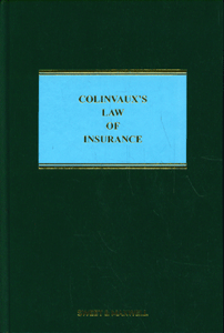 Colinvaux's Law of Insurance