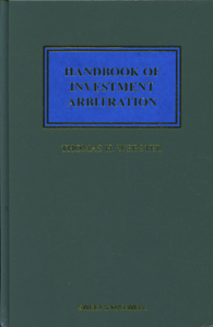 Handbook of Investment Arbitration