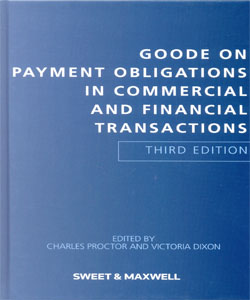 Goode on Payment Obligations in Commercial and Financial Transactions 3Ed.