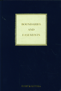 Boundaries and Easements (5th Ed)