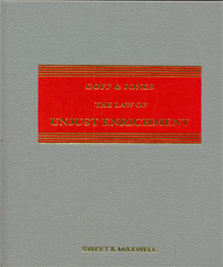 Goff & Jones: The Law of Unjust Enrichment 9Ed.