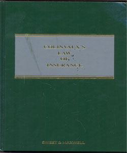 Colinvaux's Law of Insurance 11Ed.