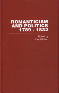 Romanticism and Politics, 1789–1832 5th Vol. Set.