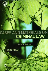 Cases and Materials On Criminal Law