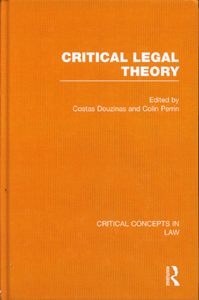 Critical Legal Theory Critical Concepts in Law