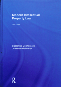 Modern Intellectual Property Law (3rd Ed)