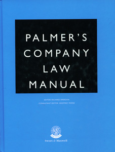 Palmer's Company Law Manual with CD