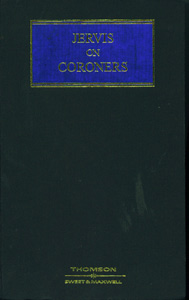 Jervis on Coraoners