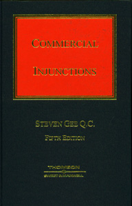 Gee on Commercial Injunctions with Supplement