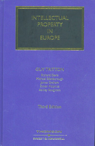Intellectual Property in Europe 3rd/ed.