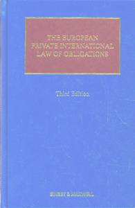 The European Private International Law of Obligations,3rd Edition