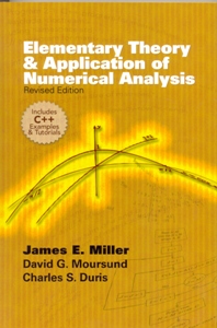 Elementary Theory and Application of Numerical Analysis