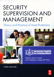 Security supervision and Management Theory and Practice of Asset Protection 3rd/ed