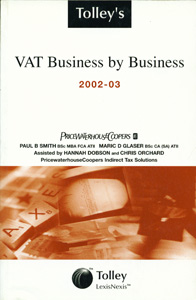 VAT Business by Business 2002-03