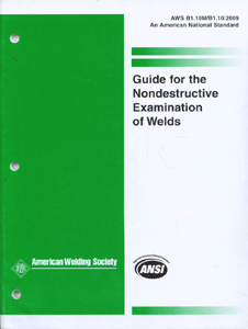 Guide for the Nondestructive Examination of Welds (4th ed)