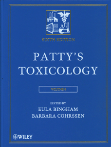 Patty's Toxicology, 6 Volume Set (with Index), 6th Edition