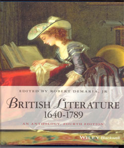 British Literature 1640-1789: An Anthology 4ed.