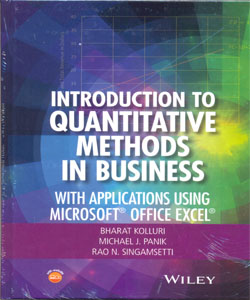 Introduction to Quantitative Methods in Business: With Applications Using Microsoft Office Excel Set