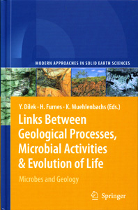 Links Between Geological Processes, Microbial Activities & Evolution of Life