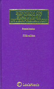 Bennion on Statutory Interpretation 5th Ed.