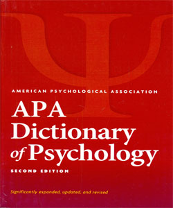 APA Dictionary of Psychology 2Ed.
