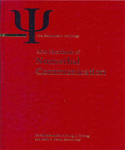 APA Handbook of Nonverbal Communication