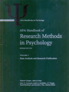APA Handbook of Research Methods in Psychology 2Ed. 3 Vol.Set