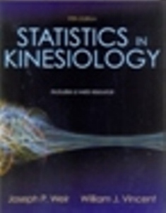 Statistics in Kinesiology 5Ed.