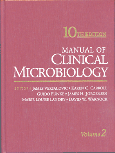 Manual of Clinical Microbiology (Hardback) (2 Vol set)