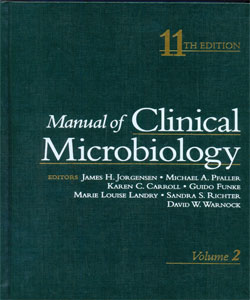 Manual of Clinical Microbiology 11th Ed. 2 Vol.Set.
