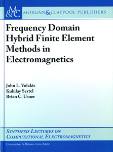 Frequency Domain Hybrid Finite Element Methods in Electromagnetics