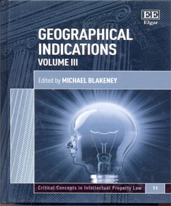 Geographical Indications 3 Vol.Set