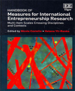 Handbook of Measures for International Entrepreneurship Research