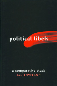 Political Libels : A Comparative Study
