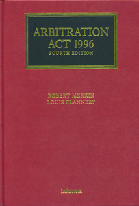 Arbitration Act 1996 4th Edition