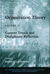 Organization Theory  Current Trends adn Disciplinary Reflection 2nd Vol Set.